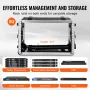 5U Rack Case Server Rack Cabinet 480mm / 19 in Depth with ABS Construction Handle