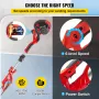 Electric Drywall Sander 750W Drywall Sander Foldable Sheetrock Sander with Telescope Handle Electric Sander Variable Speed 800-1
