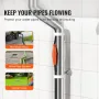 Pipe Heating Cable, 2m 23W/m Heat Tape for Pipes with Built-in Thermostat, Water Pipe Heat Cable Protects PVC Hose, Metal and Pl