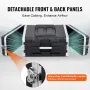 4U Rack Case Server Rack Cabinet 480mm / 19 in Depth with ABS Construction Handle