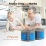 Evaporative Humidifier Replacement Filter, 2-Pack, Compatible with 10L(2.64G) Model BZT-242 Evaporative Humidifier, Easy to Inst