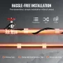 Selvregulerende rørvarme kabel 4m 16w/m varmebånd til rør tag