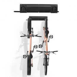 Bike Storage Rack Wall Mount Garage Bike Holder Hanger for 2 Bicycles