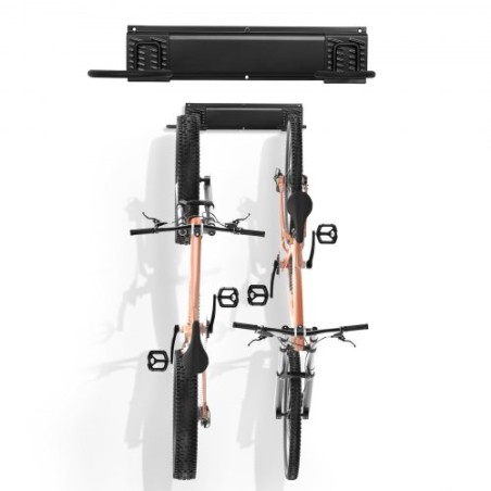 Bike Storage Rack Wall Mount Garage Bike Holder Hanger for 2 Bicycles