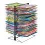 Art Drying Rack, 50 Removable Shelves 20 x 17 x 30 inch Paint Drying Rack with Stable Base, Carbon Steel Metal Painting Drying R