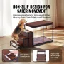 Pet Bunk Bed with Stairs, Dog/Cat Window Perch with Storage, Multi-Level Bed Window Perch Dog Bedside Sleeper Couch, Pet Seat Pl