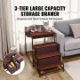 Pet Bunk Bed with Stairs, Dog/Cat Window Perch with Storage, Multi-Level Bed Window Perch Dog Bedside Sleeper Couch, Pet Seat Pl