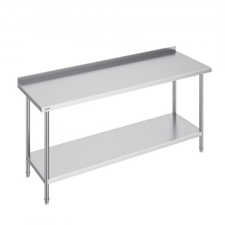 Stainless Steel Work Table Commercial Kitchen Work Food Prep Table 24"x72"