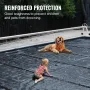 Pool Safety Cover Fits 10.5x18.6ft Rectangle Inground Pools, Safety Pool Cover with Drainage Holes, Mesh Pool Cover for Swimming