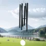 Vindklokker til udendørs brug 1677 mm aluminiums mindesmærke