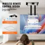 Motorized Projector Lift, Electric Projector Lift Adjustable Height 59 in, Hidden Projector Ceiling Mount with Remote and Wired 