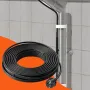 Self-Regulating Pipe Heating Cable, 18.3m 16.4W/m Heat Tape for Pipes Freeze Protection, Water Pipe Heat Cable with Built-in The