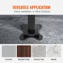 Outdoor Handrail 74.8 kg Load Handrail Outdoor Stairs Aluminum Stair Handrail 91.4x88.9 cm Outdoor Stair Railing Transitional Ra