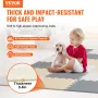 Kids Foam Puzzle Floor Playmat 0,4 i 16 stk, der låser sammen