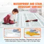 6 Tiles Kids Play Mat, 0.5 Inch Toddler Play Mat with EVA Foam, 24" x 24" Puzzle Play Mat with 24 sq.ft Coverage, Interlocking T