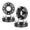 1.5" 6"x5.5" Wheel Spacers Wheel Adapters 6 Lug Forged Spacer 4 PCS Black