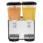 Kommerciel drik dispenser 18L x 2 tanke Kold juice isdrik