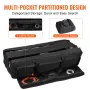 Telescope Case, 1040 mm, Telescope Large Storage Bag with Fixed Buckles, Multi-Pocket & Detachable Divider, Shock-Absorbent Tele