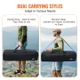 Telescope Case, 1040 mm, Telescope Large Storage Bag with Fixed Buckles, Multi-Pocket & Detachable Divider, Shock-Absorbent Tele