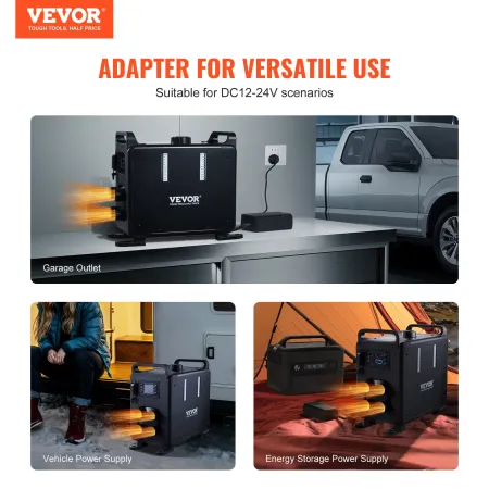 Diesel luftvarmer Dieselvarmer 12V/24V 8KW Bluetooth App