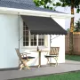 98x47" terrassemarkise, udtrækkelig terrassemarkise med