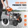 Gas Pressure Washer, 3500 PSI 10L/min, 2.6 GPM Gas Powered Pressure Washer with Aluminum Pump, Spray Gun and Extension Wand, 5 N