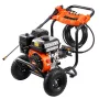 Gas Pressure Washer, 3500 PSI 10L/min, 2.6 GPM Gas Powered Pressure Washer with Aluminum Pump, Spray Gun and Extension Wand, 5 N