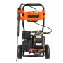 Gas Pressure Washer, 3500 PSI 10L/min, 2.6 GPM Gas Powered Pressure Washer with Aluminum Pump, Spray Gun and Extension Wand, 5 N