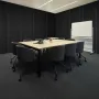 Akustiske skumpaneler 52 pakke 12 x 12 x 1 ind for studievæg og
