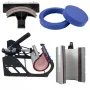 Heat Press Machine 12 x 15 Inch 6 In 1 Heat Press 360° Rotation Swing Away Heat Press 1000W Sublimation Machine 6 In 1 Black Shi