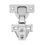 Cabinet Hinges, 60 Packs Partial Overlay Kitchen Cabinet Door Hinges, 100 Degree Opening Angel Soft Close Concealed Cupboard Hin