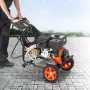 Gas Pressure Washer, 4400 PSI 15L/min, 4 GPM Gas Powered Pressure Washer with Copper Pump, Spray Gun and Extension Wand, 5 Nozzl