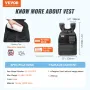 Weighted Vest, 40lb Weight Vest, Adjustable Body Weight Jacket for Men Women, Workout Equipment for Strength and Endurance Train