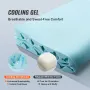 Mattress Topper, Queen Size, 50.8 mm Thickness, Memory Foam Mattress Pad, Cooling Gel Infusion, Compressed Package for Quick Set