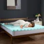 Madras Topper Soft Memory Foam Cooling Gel Infusion Queen