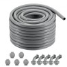 1 in Flexible Liquid-Tight Electrical PVC Conduit 100 ft Non-Metallic IP65