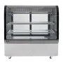 Refrigerated Display Case, 18 Cu.Ft./505L Large Pastry Display Case, 2-Tier Commercial Display Refrigerator with LED Lighting, D