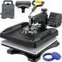 Heat Press Machine 15 x 15 tommer 360â ° Rotation Sving væk