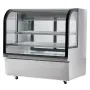 Refrigerated Display Case, 18 Cu.Ft./505L Large Pastry Display Case, 2-Tier Commercial Display Refrigerator with LED Lighting, D