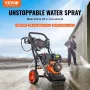 Gas Pressure Washer, 3950 PSI 10L/min, 2.6 GPM Gas Powered Pressure Washer with Copper Pump, Spray Gun and Extension Wand, 5 Noz
