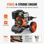 Gas Pressure Washer, 3950 PSI 10L/min, 2.6 GPM Gas Powered Pressure Washer with Copper Pump, Spray Gun and Extension Wand, 5 Noz