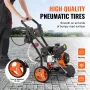 Benzin højtryksrenser 3950 PSI 10L/min 2.6 GPM med 5 dyser til