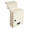 Gennem Wall Drop Box 12.5x6.3x16.9 "postkasse med kodelås beige