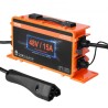 48 volt 15 amp golfvogn smart batterioplader til EZGO TXT RXV IP67 ETL