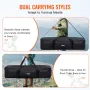 Telescope Case, 1035 mm, Telescope Large Storage Bag with Fixed Buckles, Multi-Pocket & Detachable Divider, Shock-Absorbent Tele