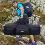 Telescope Case, 1035 mm, Telescope Large Storage Bag with Fixed Buckles, Multi-Pocket & Detachable Divider, Shock-Absorbent Tele