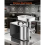 Kommerciel elektrisk kødslibemasse 5 lbs/min pølse stuffer