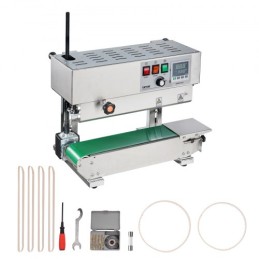 Continuous Bag Band Sealing Machine Vertical Band Sealer Stainless Steel