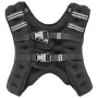 Weighted Vest, 16 lbs Weight Vest with Reflective Stripe, Adjustable Buckle Body Weight Vest for Men Women, Workout Equipment fo