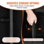 Telescope Case, 560 mm, Telescope Storage Bag with Fixed Buckles, Multi-Pocket & Detachable Divider for Telescope, Shock-Absorbe